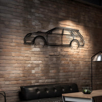 2007 WRX Wagon Metal Silhouette