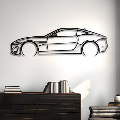 2021 Jaguar F Type P300 Metal Silhouette