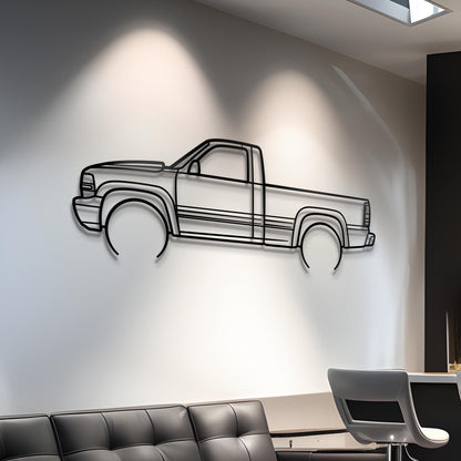 2021 Chevrolet Silverado 2000 Metal Silhouette