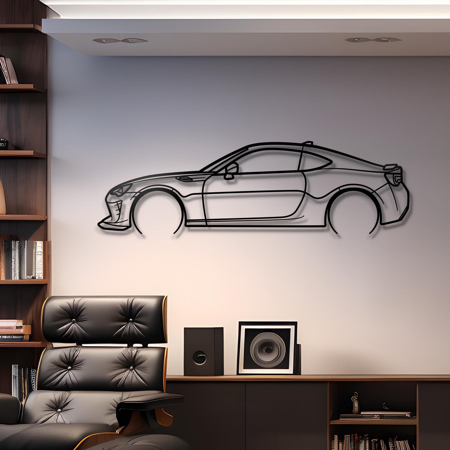 2019 Toyota 86 Metal Silhouette