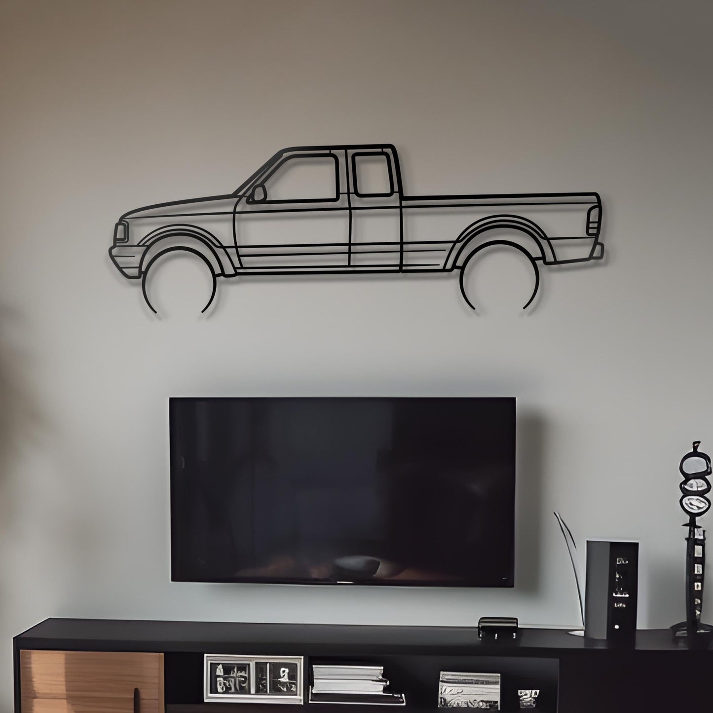 1994 Ford Ranger Metal Silhouette