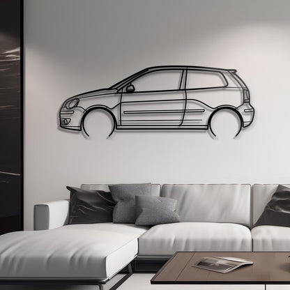 2007 Volkswagen Polo GTI 9N3 Metal Silhouette