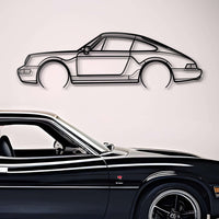 1994 911 (964) Carrera 2 S Metal Silhouette