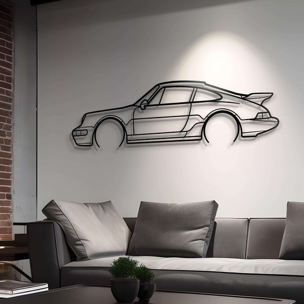 1994 911 (964) Carrera Metal Silhouette
