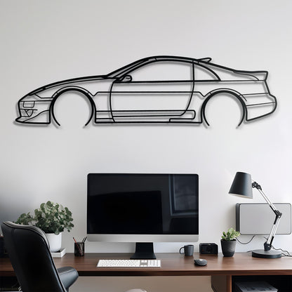 2000 Nissan 300ZX Z32 Metal Silhouette