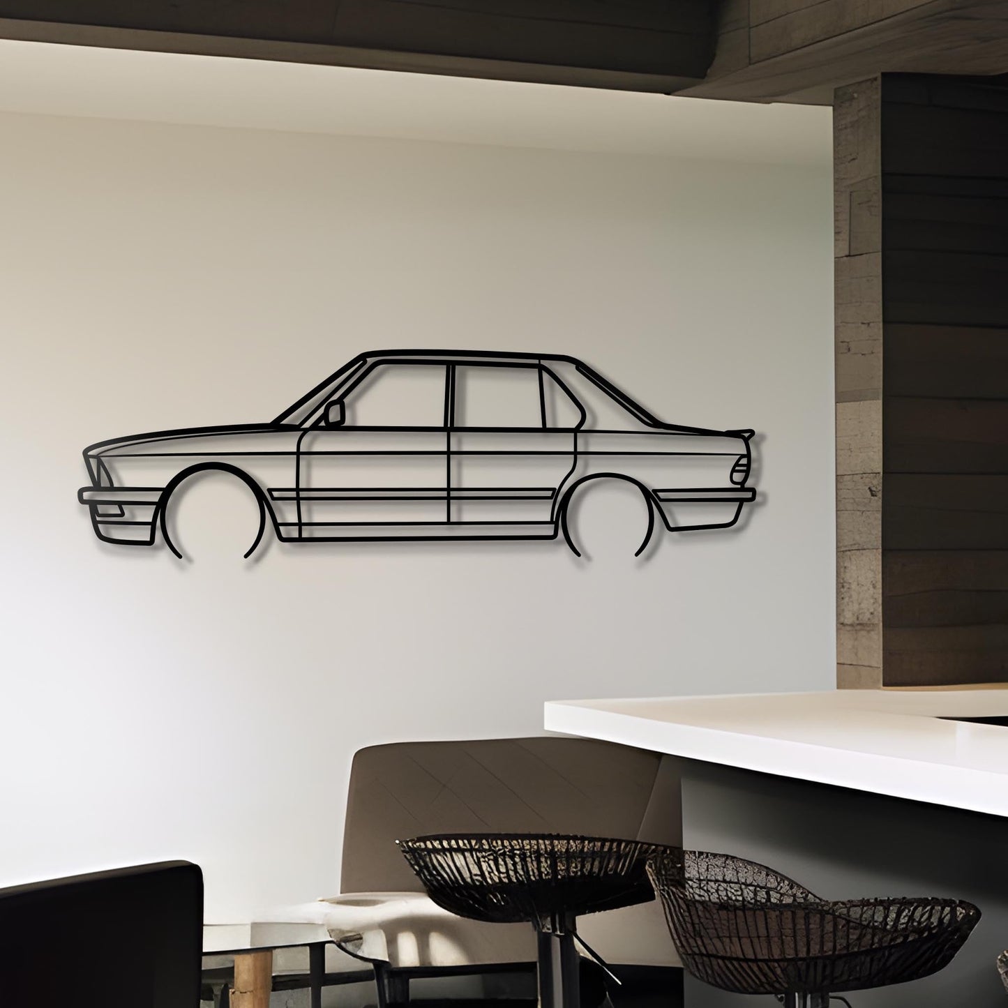 1984 BMW E28 M5 Metal Silhouette