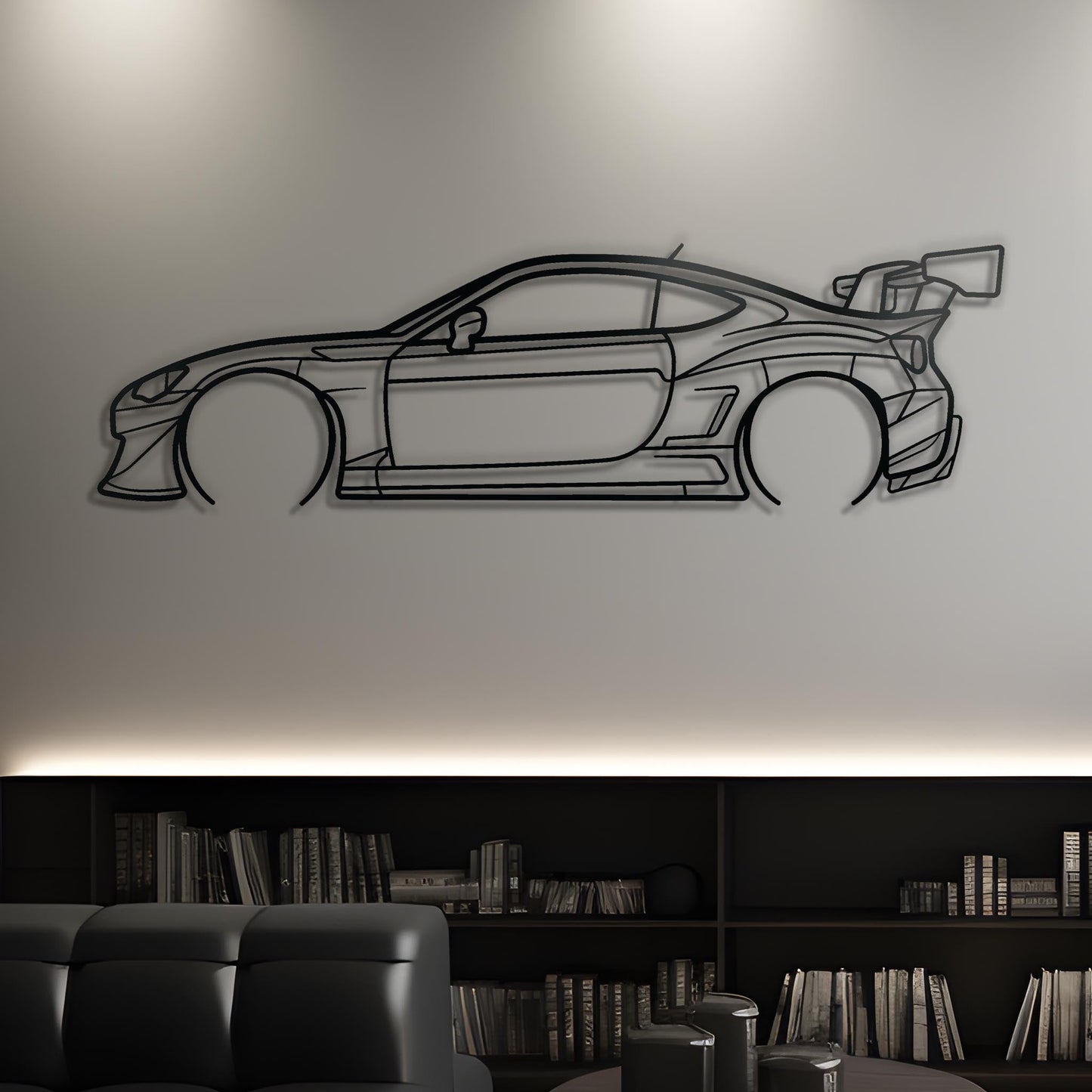 2022 Subaru BRZ Pandem V3 Metal Silhouette