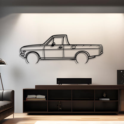 2007 Datsun Ute 1200 Metal Silhouette