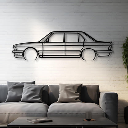 1984 BMW E28 M5 Metal Silhouette