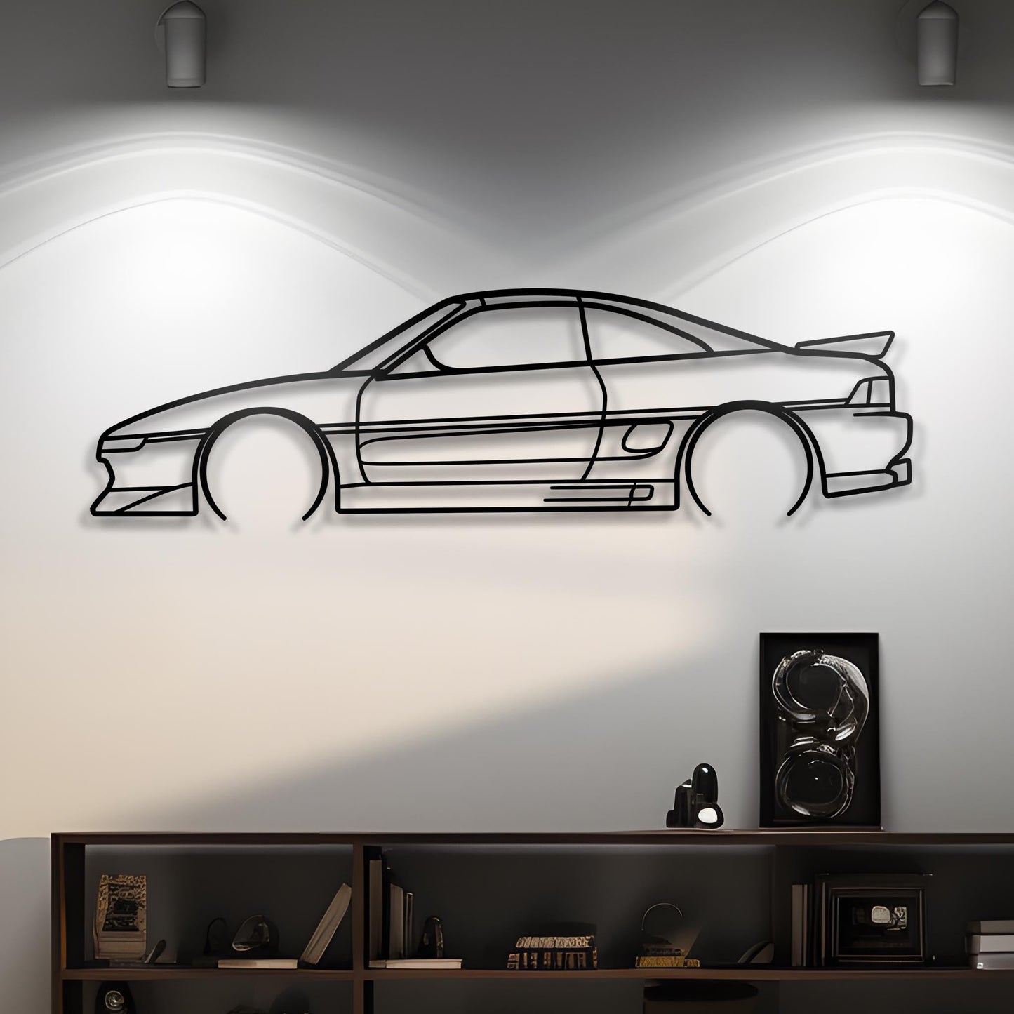 1991 Toyota MR2 Metal Silhouette