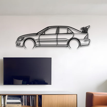 2005 Lexus IS300 Metal Silhouette