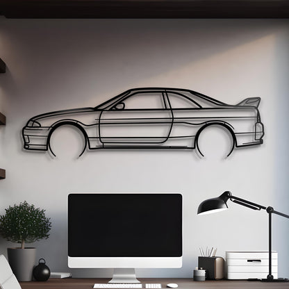 1995 Nissan Skyline R33 GTST Metal Silhouette