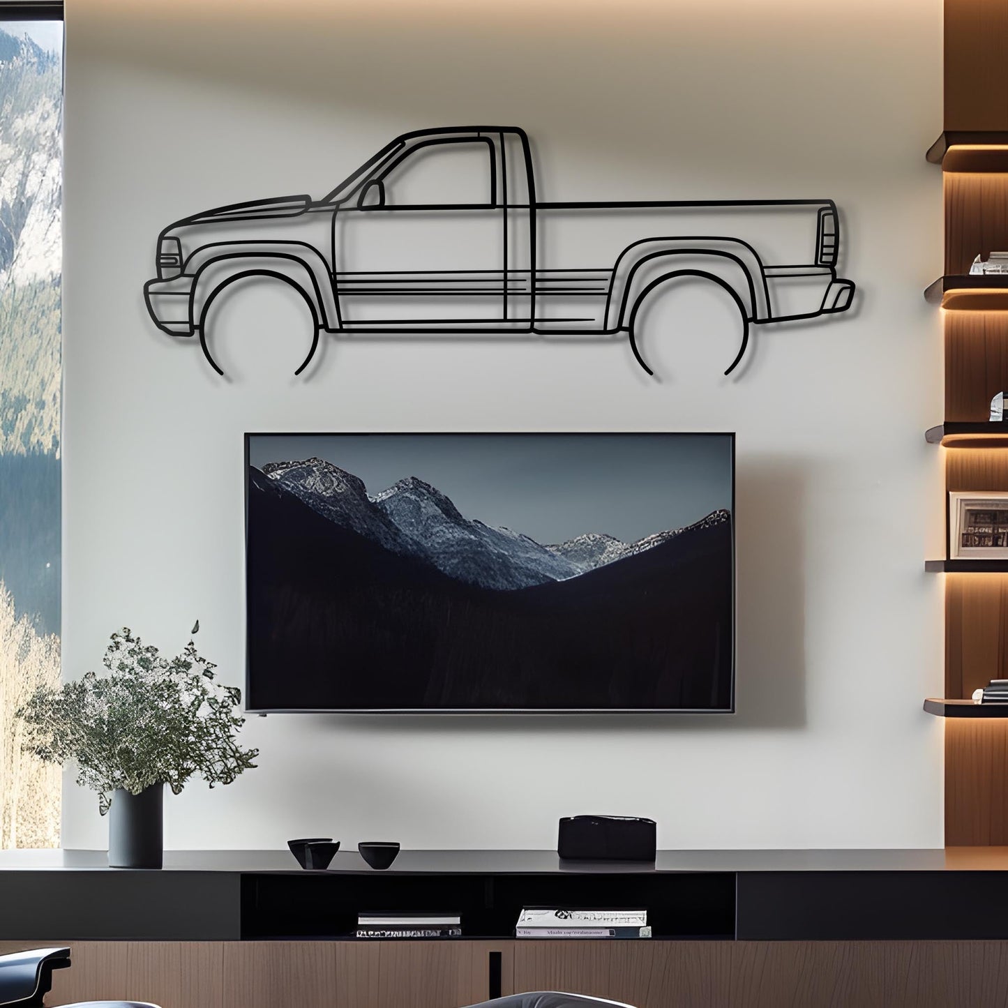 2021 Chevrolet Silverado 2000 Metal Silhouette