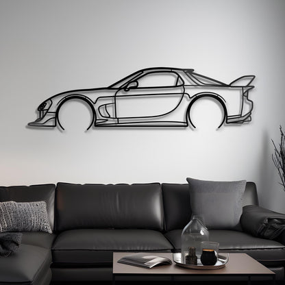 1994 Mazda RX-7 Kit Metal Silhouette