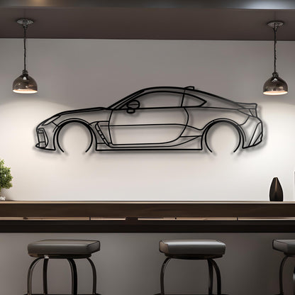 2022 Subaru BRZ Metal Silhouette