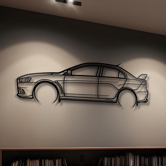 2012 Mitsubishi Evolution X Metal Silhouette