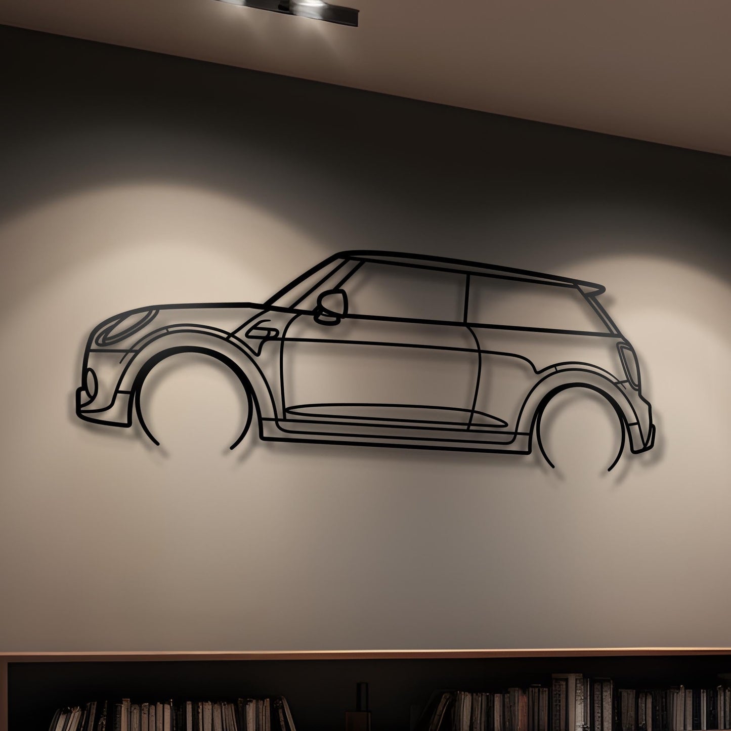 2019 Mini Cooper John Cooper Works Metal Silhouette