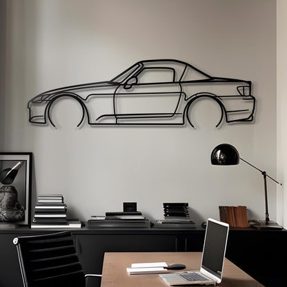 2004 Honda S2000 Metal Silhouette