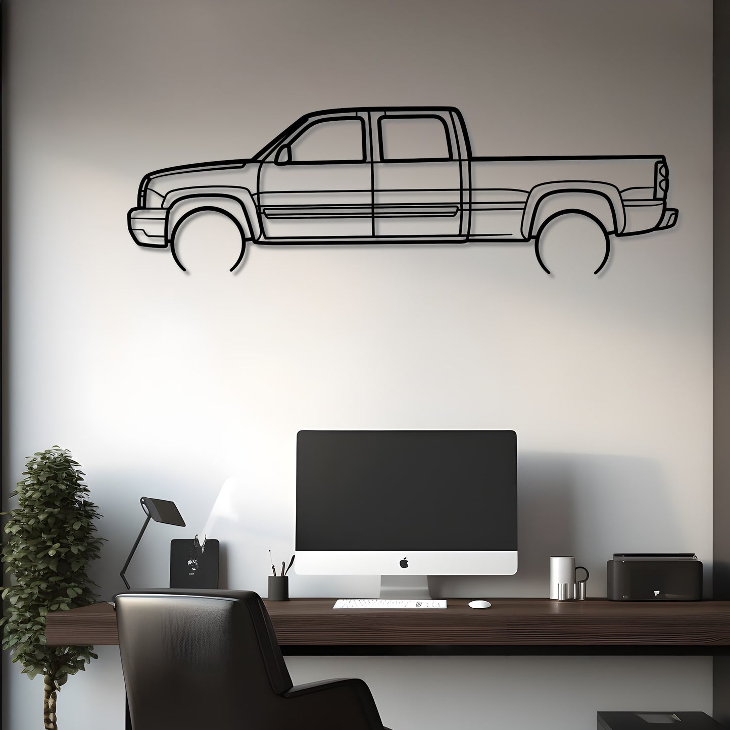 2003 Chevrolet Silverado 1500 HD Metal Silhouette