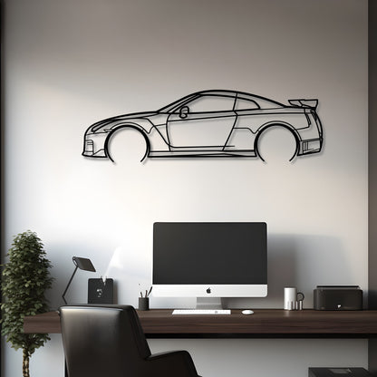 2019 Nissan GTR R35 Metal Silhouette