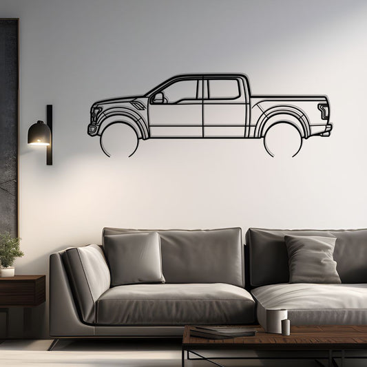 2019 Ranger Raptor Metal Silhouette