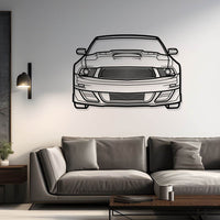 2012 Mustang V6 Front Metal Silhouette