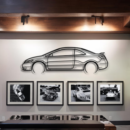 2011  Civic Si Coupe Metal Silhouette