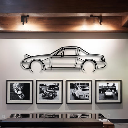 1991  Miata Metal Silhouette
