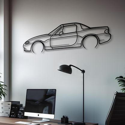 2005 Mazda Miata MX-5 Metal Silhouette