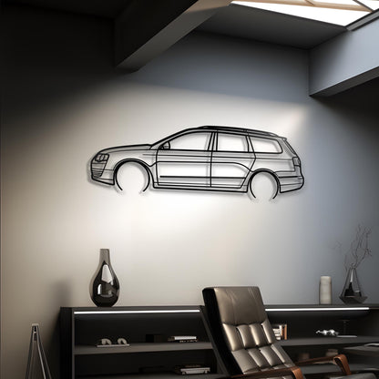 2010 Volkswagen Passat Estate Metal Silhouette