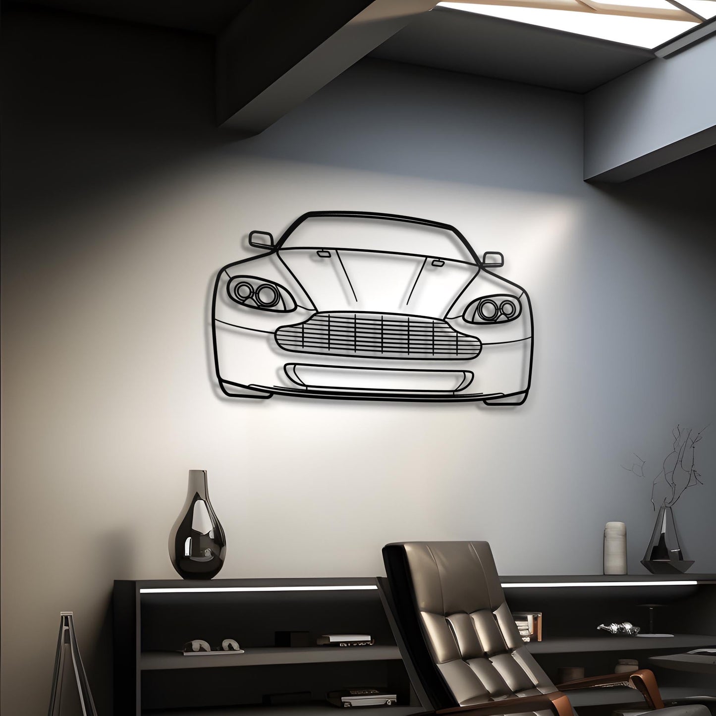2008  Vantage Front Metal Silhouette
