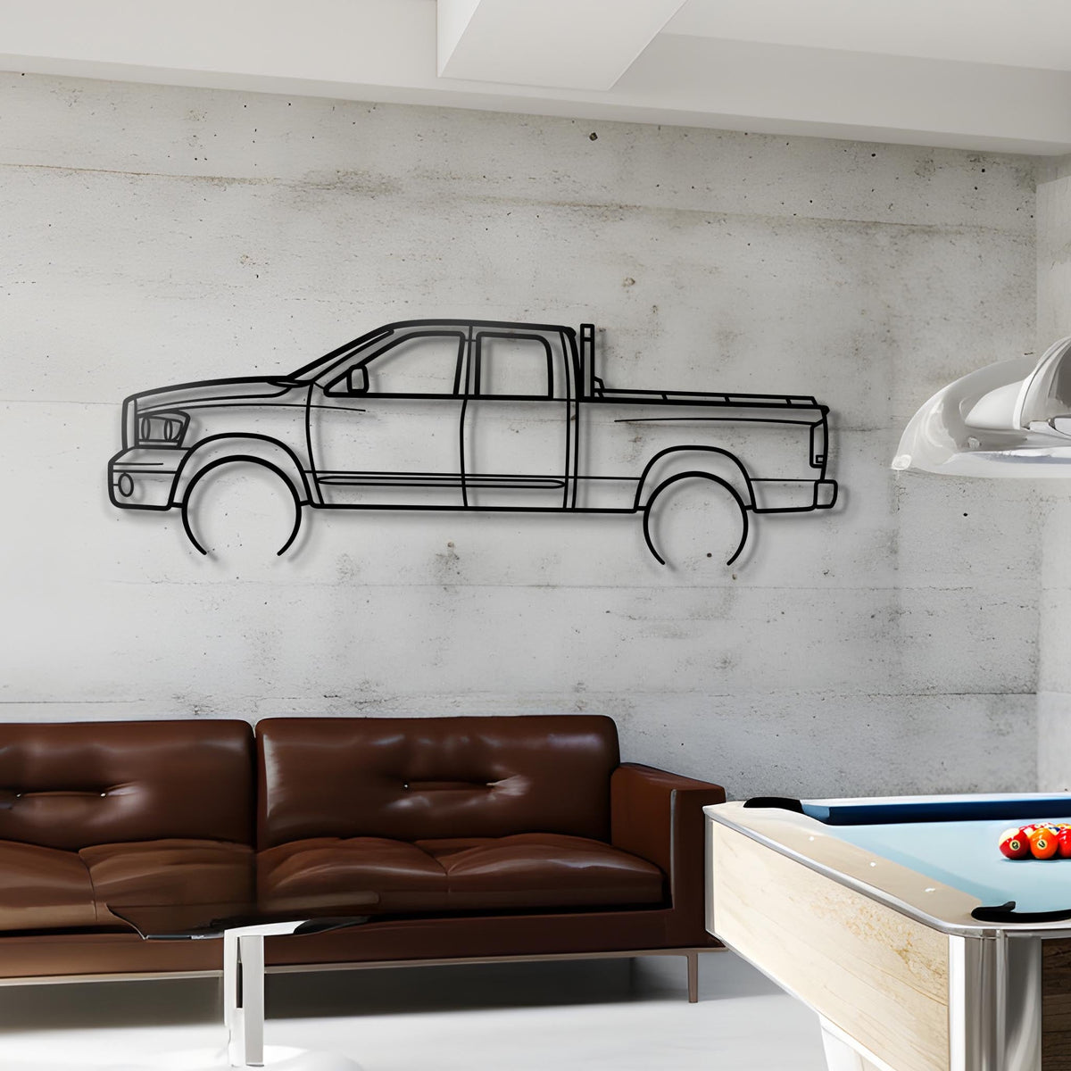 2006 2500 Metal Silhouette Steel Wall Art — Custom Laser Cut Silhouettes by Steelshape