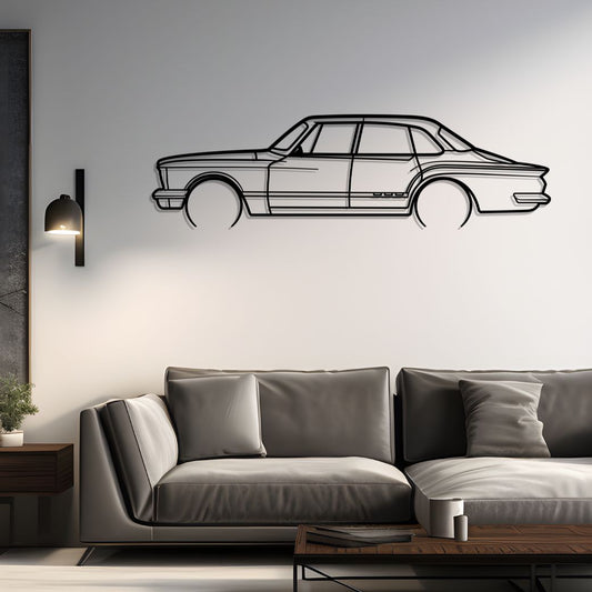 1962 Valiant S  Metal Silhouette