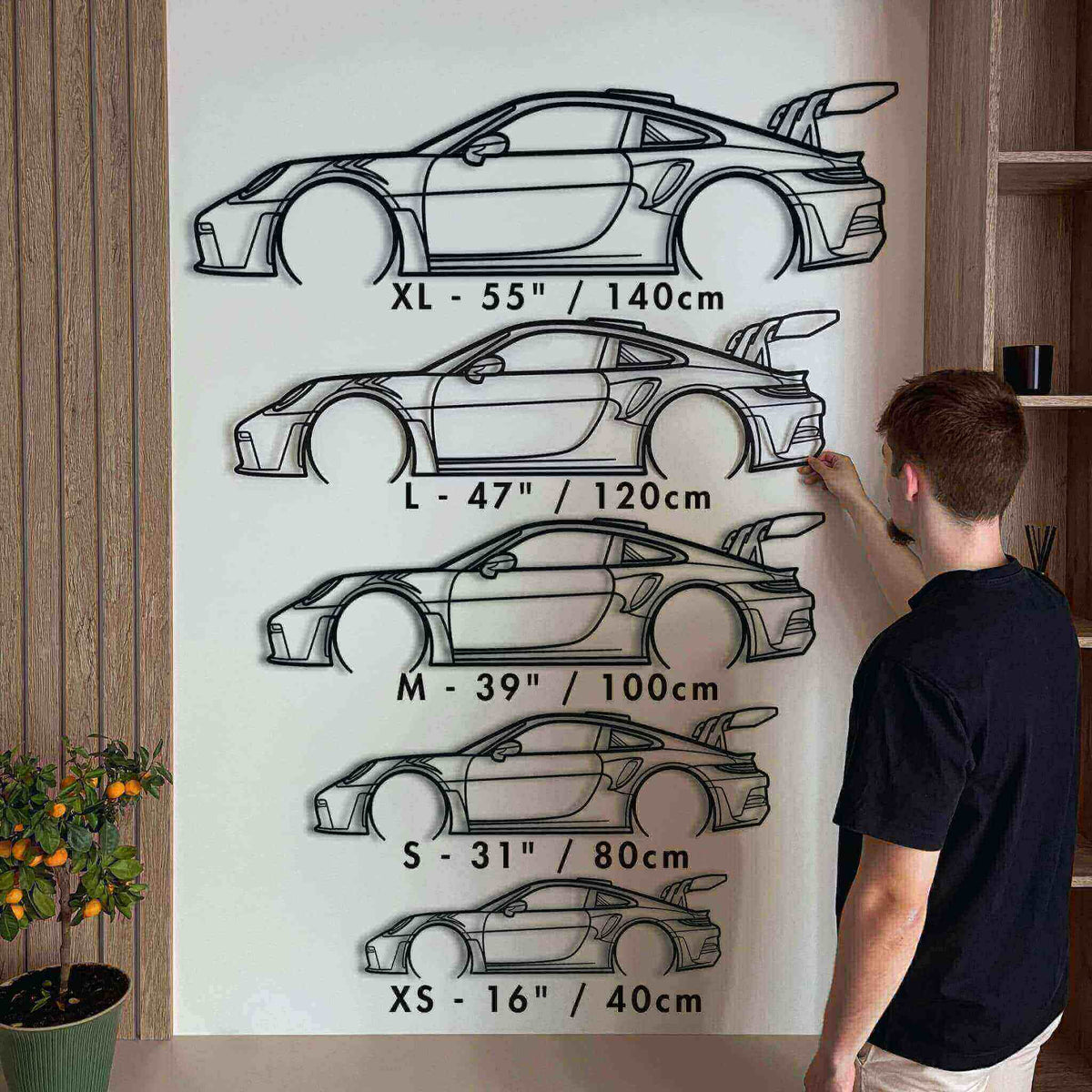 2002 WRX Wagon Diagonal Metal Silhouette Steel Wall Art — Custom Laser Cut Silhouettes by Steelshape