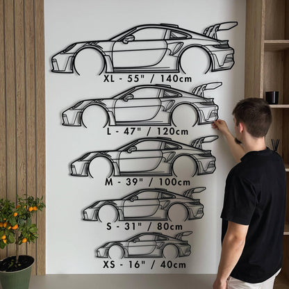 2020  M4 F82 Metal Silhouette