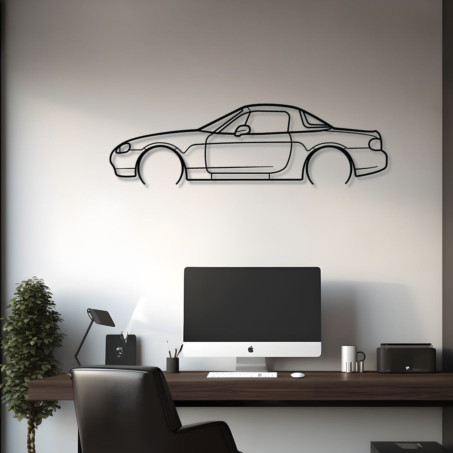 2005 Mazda Miata MX-5 NB Metal Silhouette